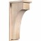 Ekena Millwork Huntington Smooth Corbel w/Backplate, Douglas Fir, 7 1/2"W x 12"D x 24"H COR08X12X24HUN01SDF - alternate 1